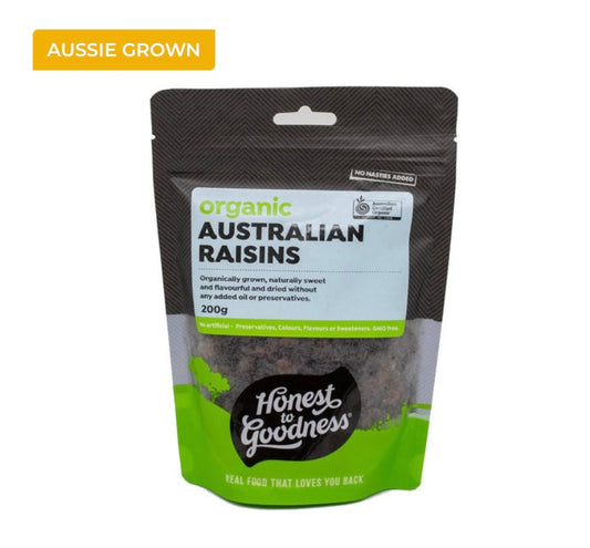 Organic Australian Raisins 200g