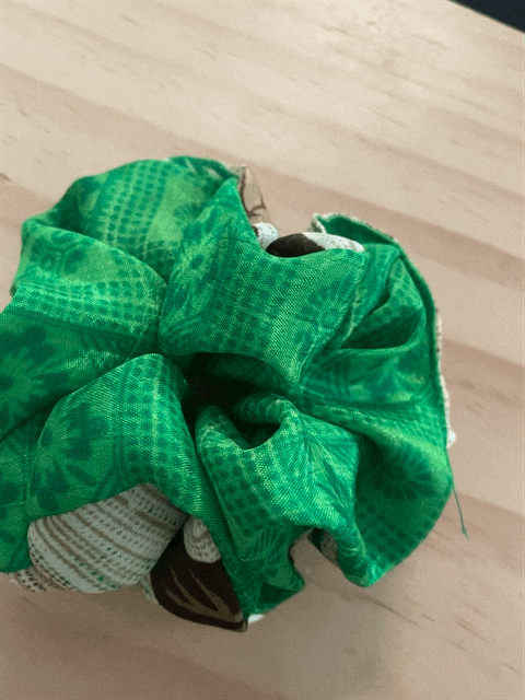 Scrunchies Indian Cotton and Silk