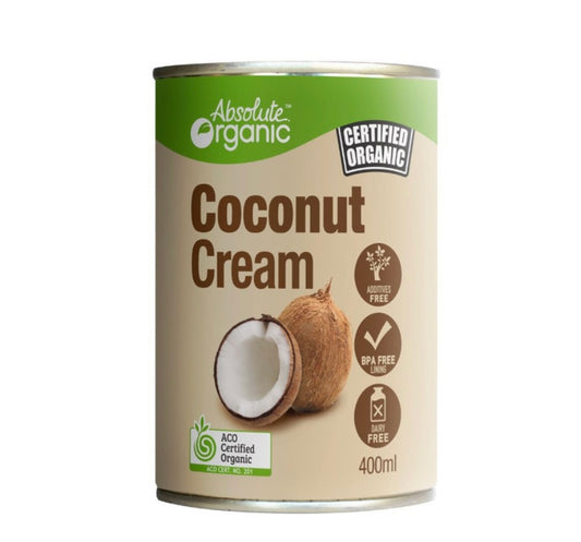 Absolute Organic Coconut Cream 400ml
