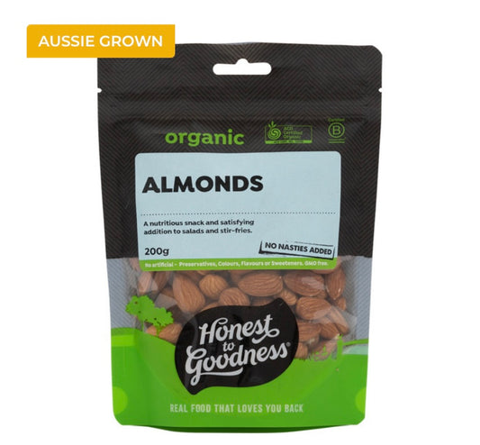 Organic Almonds 200g