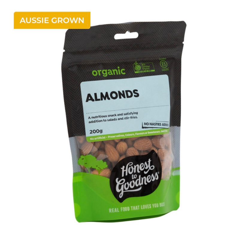 Organic Almonds 200g